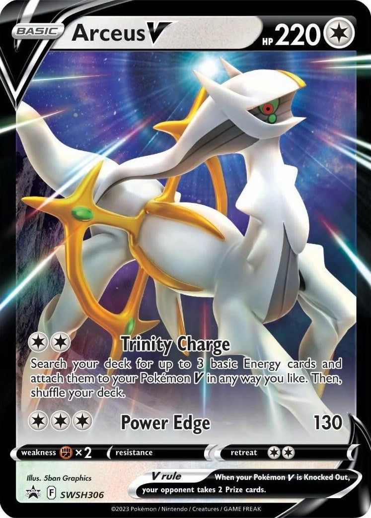 Arceus V (SWSH306) [Sword & Shield: Black Star Promos] | Nerdhalla Games