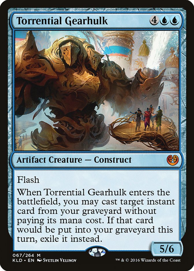 Torrential Gearhulk [Kaladesh] | Nerdhalla Games