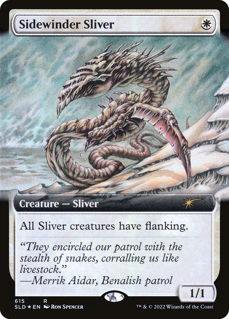 Sidewinder Sliver (Extended Art) [Secret Lair Drop Promos] | Nerdhalla Games