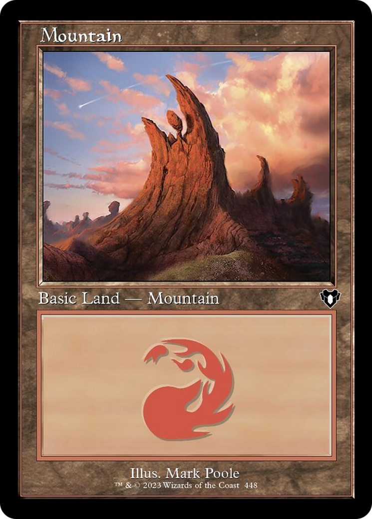 Mountain (448) (Retro) [Commander Masters] | Nerdhalla Games