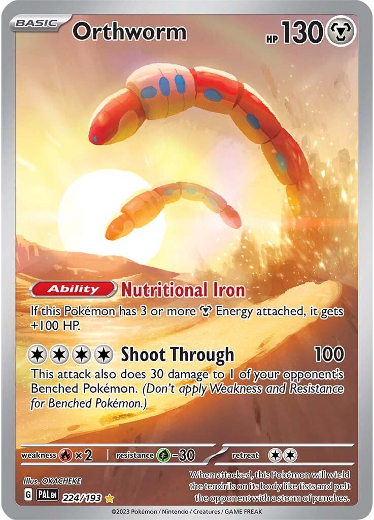 Orthworm (224/193) [Scarlet & Violet: Paldea Evolved] | Nerdhalla Games