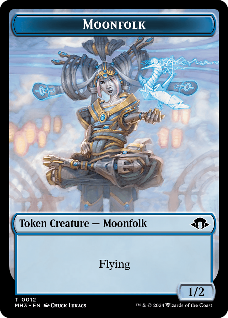 Moonfolk Token [Modern Horizons 3 Tokens] | Nerdhalla Games