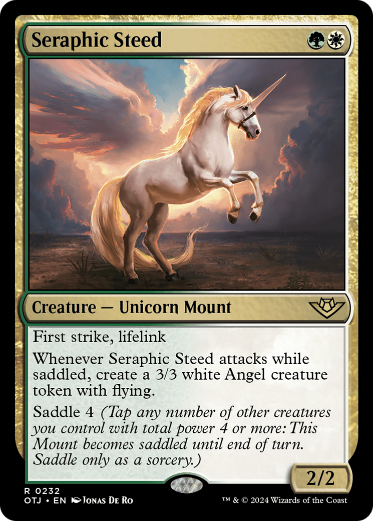 Seraphic Steed [Outlaws of Thunder Junction] | Nerdhalla Games