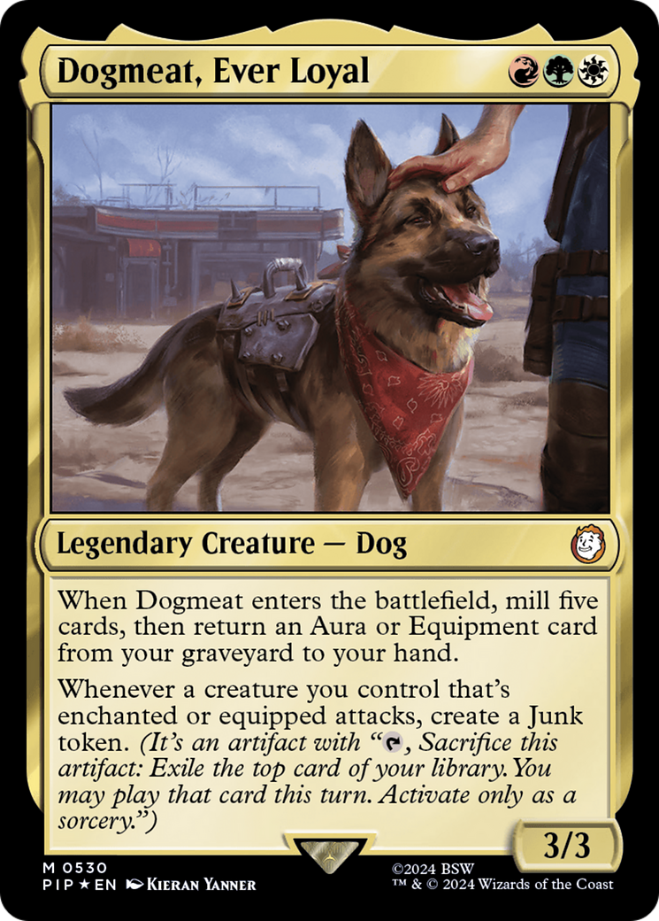 Dogmeat, Ever Loyal (Surge Foil) [Fallout] | Nerdhalla Games