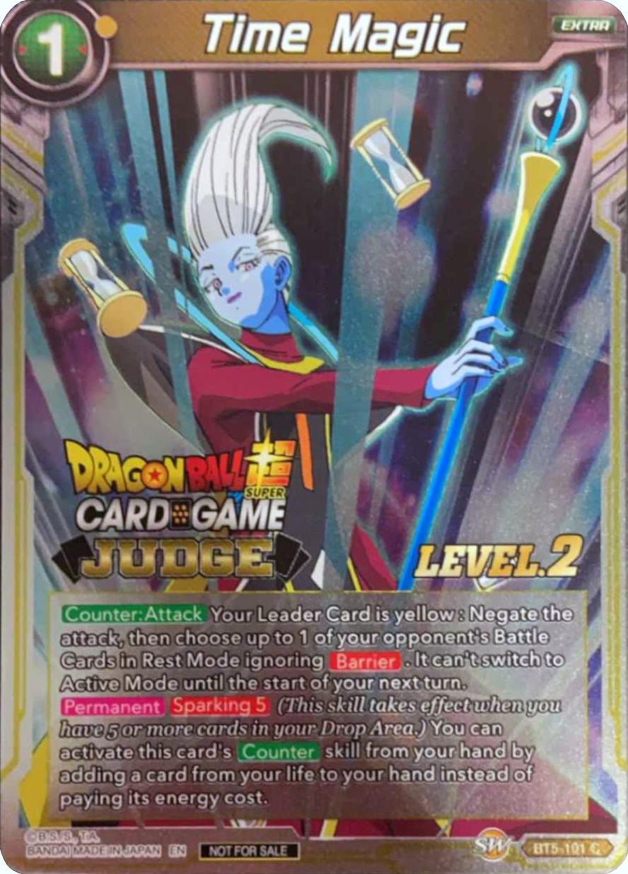 Time Magic (Level 2) (BT5-101) [Judge Promotion Cards] | Nerdhalla Games