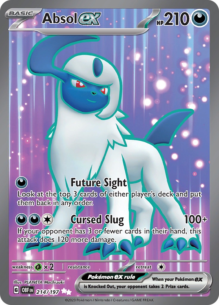 Absol ex (214/197) [Scarlet & Violet: Obsidian Flames] | Nerdhalla Games