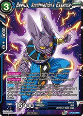 Beerus, Annihilation's Essence (Tournament Pack Vol. 8) (P-384) [Tournament Promotion Cards] | Nerdhalla Games