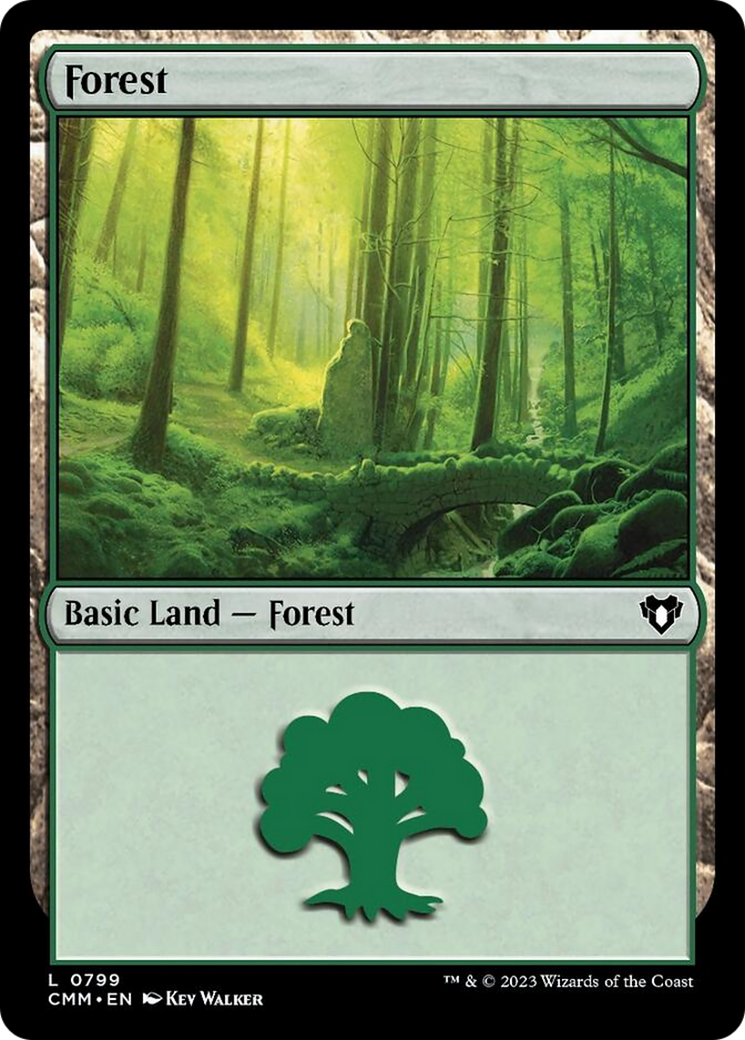 Forest (799) [Commander Masters] | Nerdhalla Games