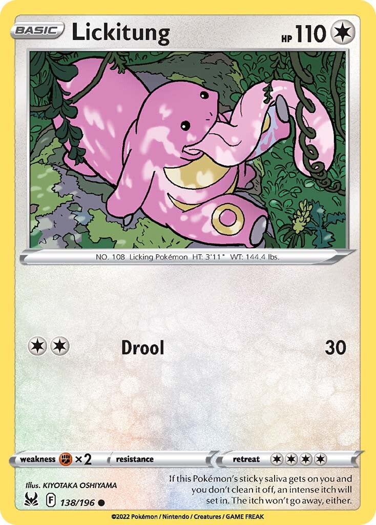 Lickitung (138/196) [Sword & Shield: Lost Origin] | Nerdhalla Games