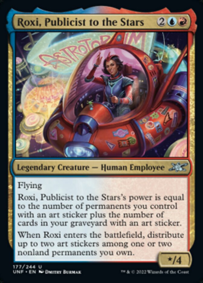 Roxi, Publicist to the Stars [Unfinity] | Nerdhalla Games