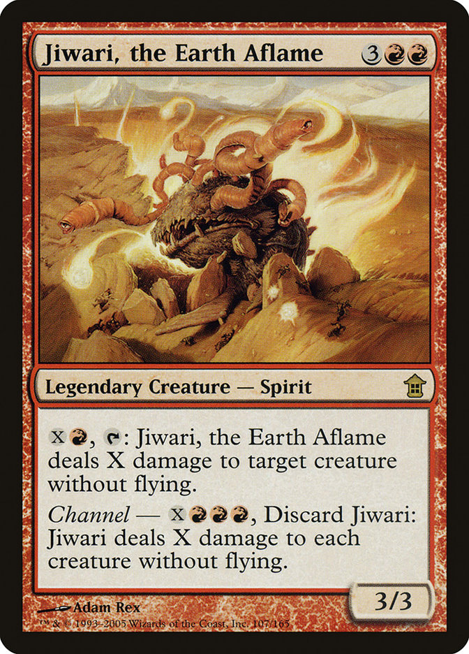 Jiwari, the Earth Aflame [Saviors of Kamigawa] | Nerdhalla Games