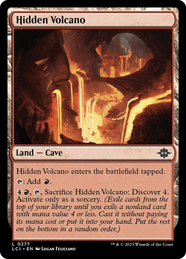 Hidden Volcano [The Lost Caverns of Ixalan] | Nerdhalla Games