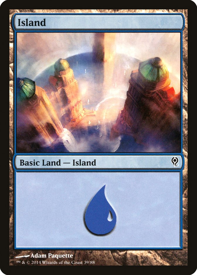 Island (39) [Duel Decks: Jace vs. Vraska] | Nerdhalla Games