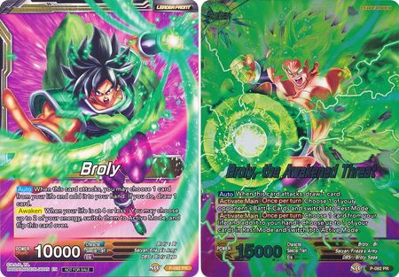 Broly // Broly, the Awakened Threat (Broly Pack Vol. 1) (P-092) [Promotion Cards] | Nerdhalla Games