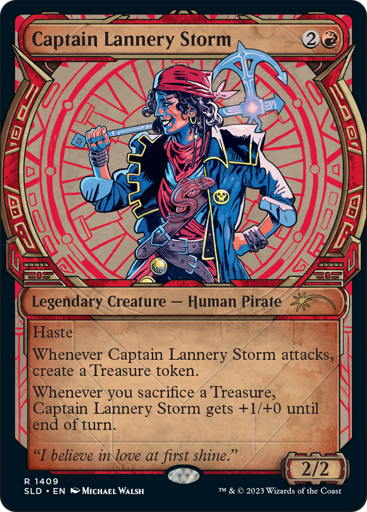 Captain Lannery Storm [Secret Lair Drop Series] | Nerdhalla Games