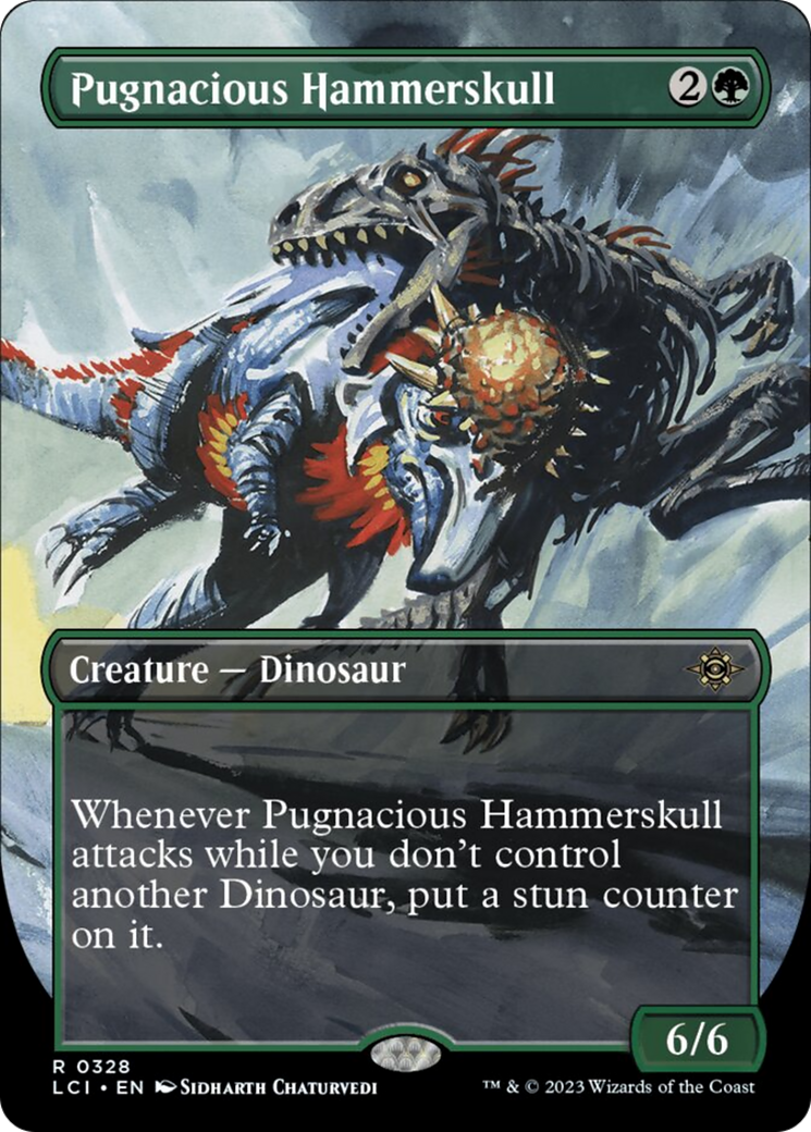 Pugnacious Hammerskull (Borderless) [The Lost Caverns of Ixalan] | Nerdhalla Games