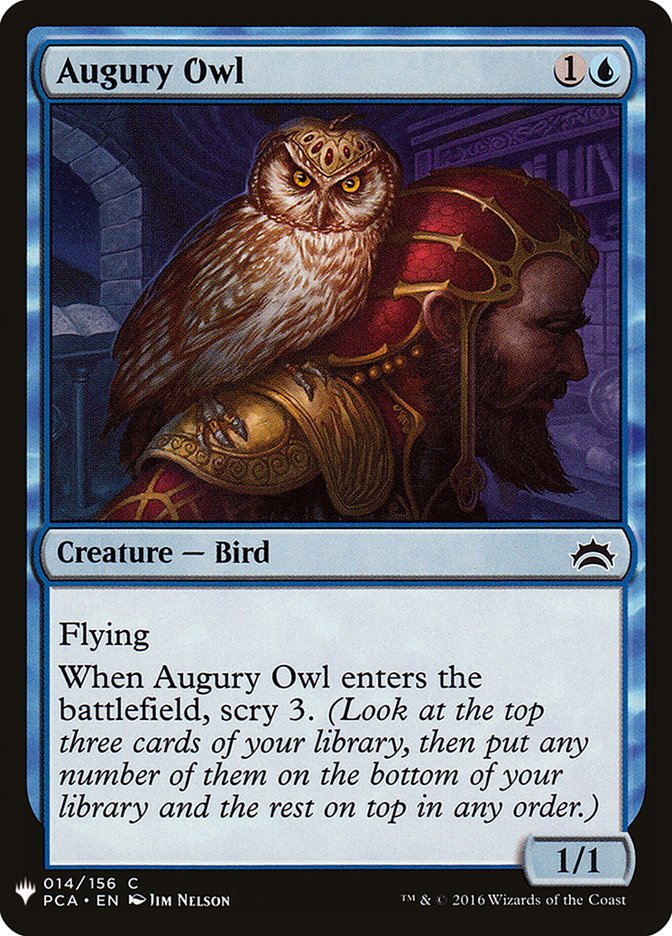 Augury Owl [Mystery Booster] | Nerdhalla Games