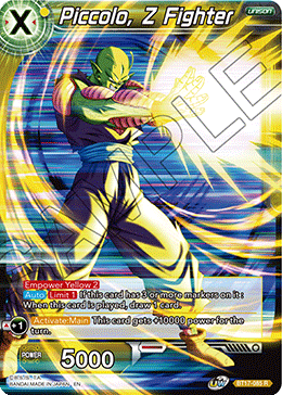 Piccolo, Z Fighter (BT17-085) [Ultimate Squad] | Nerdhalla Games