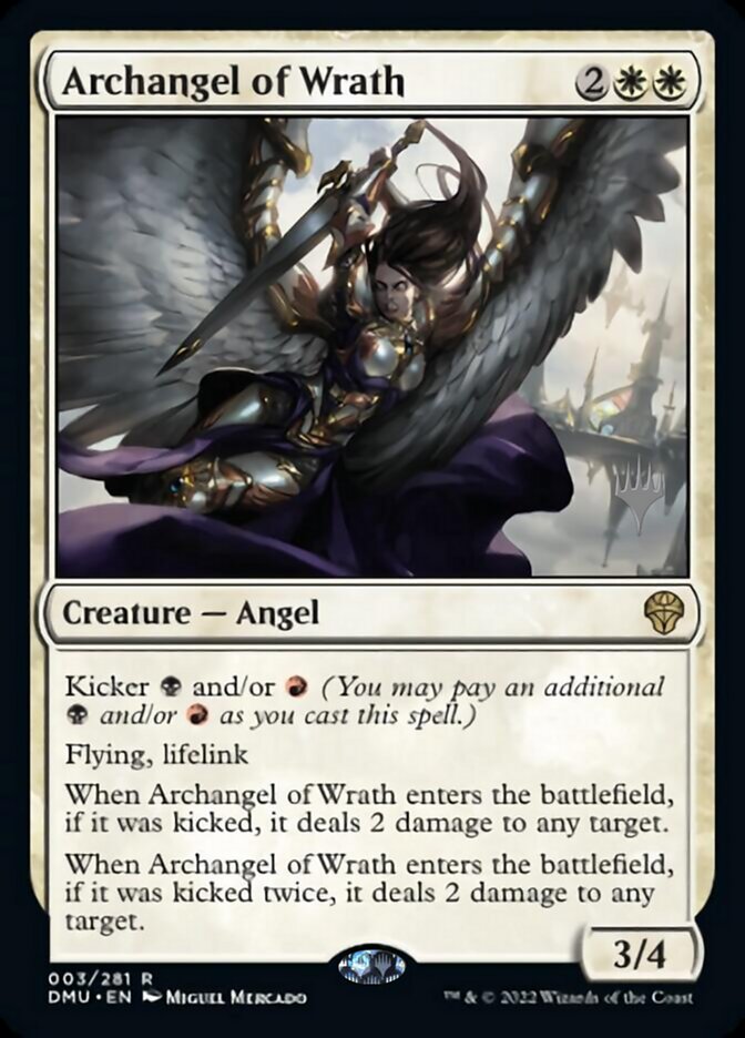 Archangel of Wrath (Promo Pack) [Dominaria United Promos] | Nerdhalla Games