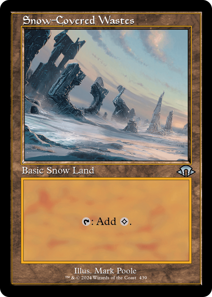 Snow-Covered Wastes (Retro) [Modern Horizons 3] | Nerdhalla Games