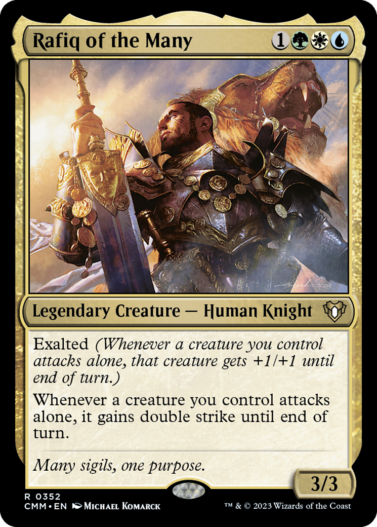 Rafiq of the Many [Commander Masters] | Nerdhalla Games