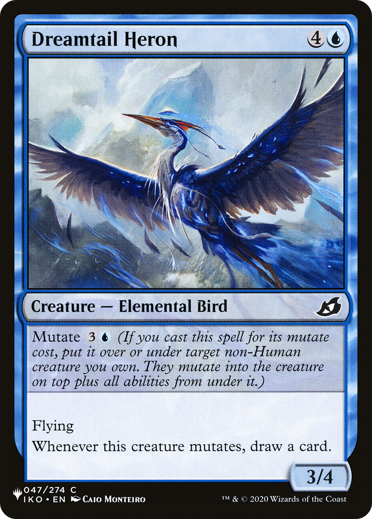 Dreamtail Heron [The List] | Nerdhalla Games