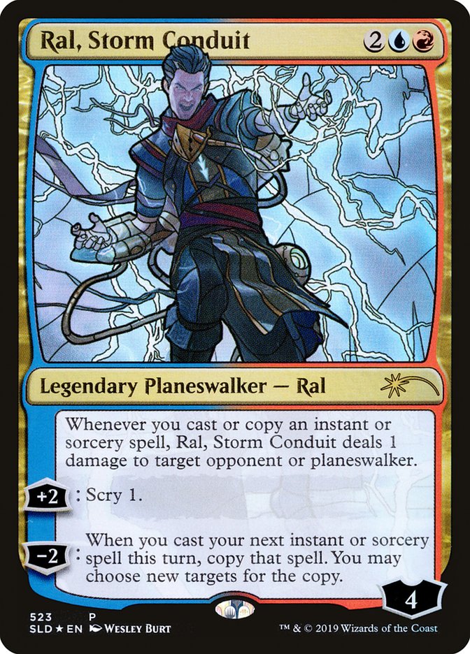 Ral, Storm Conduit (Stained Glass) [Secret Lair Drop Promos] | Nerdhalla Games