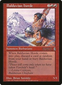 Balduvian Horde (Oversized) [Oversize Cards] | Nerdhalla Games