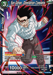 Son Gohan, Domination Complete (Zenkai Series Tournament Pack Vol.4) (P-503) [Tournament Promotion Cards] | Nerdhalla Games