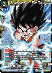 Explosive Spirit Son Goku (Championship Selection Pack 2023 Vol.2) (Silver Foil) (BT3-088) [Tournament Promotion Cards] | Nerdhalla Games