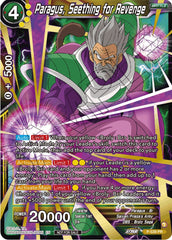 Paragus, Seething for Revenge (Championship Selection Pack 2023 Vol.2) (Gold-Stamped Silver Foil) (P-539) [Tournament Promotion Cards] | Nerdhalla Games