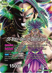 Broly & Paragus // SS Broly, Devil of Destruction (BT22-055) [Critical Blow] | Nerdhalla Games