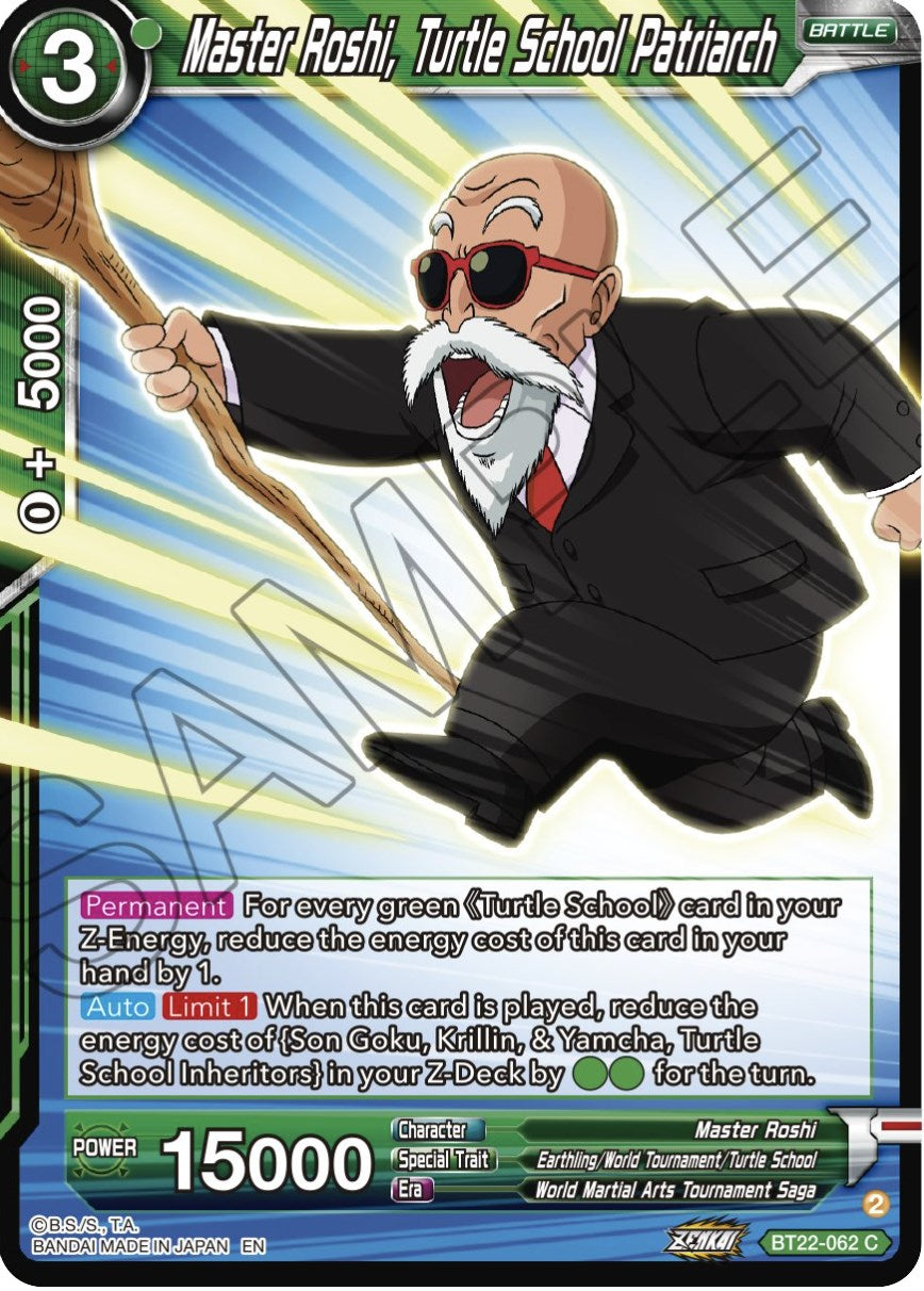 Master Roshi, Turtle school Patriarch (BT22-062) [Critical Blow] | Nerdhalla Games