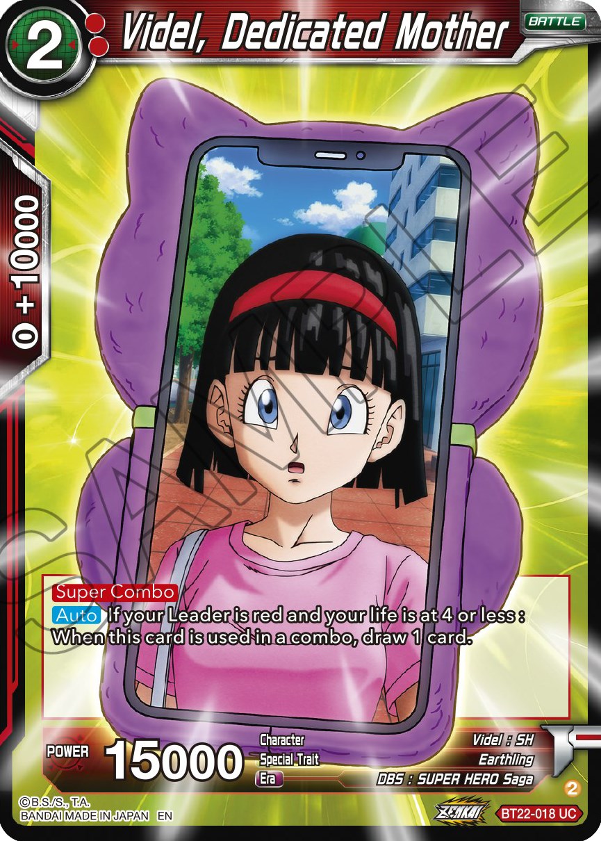 Videl, Dedicated Mother (BT22-018) [Critical Blow] | Nerdhalla Games