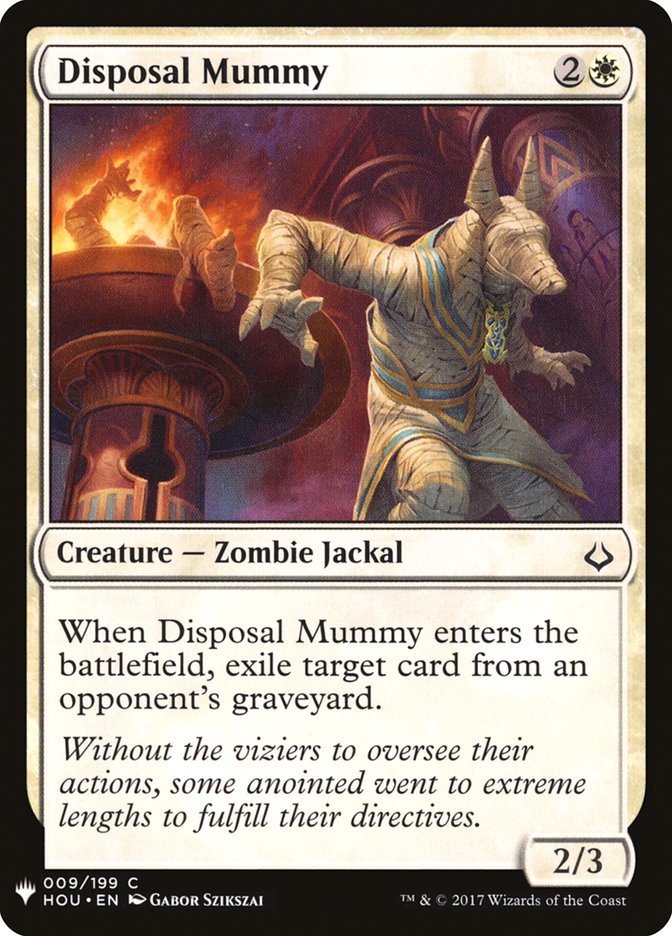 Disposal Mummy [Mystery Booster] | Nerdhalla Games