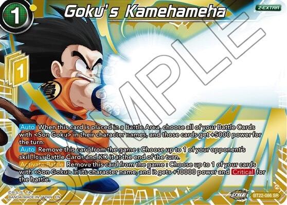 Goku's Kamechameha (BT22-086) [Critical Blow] | Nerdhalla Games