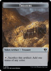 Treasure // Construct (0042) Double-Sided Token [Commander Masters Tokens] | Nerdhalla Games