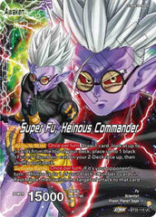 Fu // Super Fu, Heinous Commander (BT22-115) [Critical Blow] | Nerdhalla Games