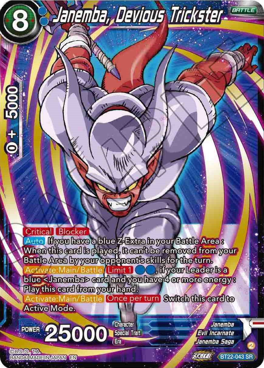 Janemba, Devious Trickster (BT22-043) [Critical Blow] | Nerdhalla Games