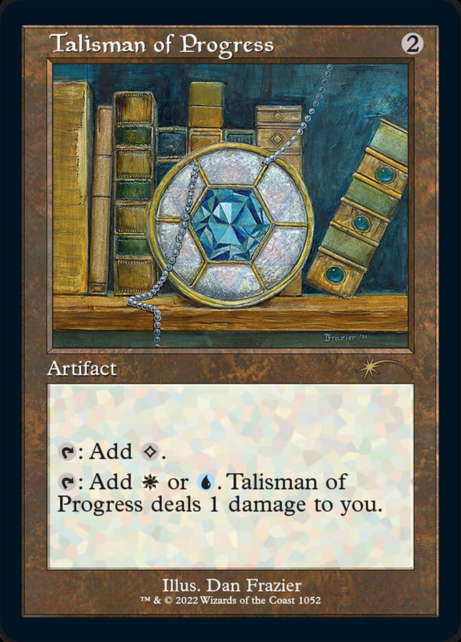 Talisman of Progress (Foil Etched) [Secret Lair Drop Series] | Nerdhalla Games