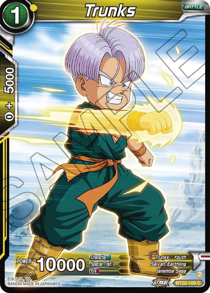 Trunks (BT22-109) [Critical Blow] | Nerdhalla Games