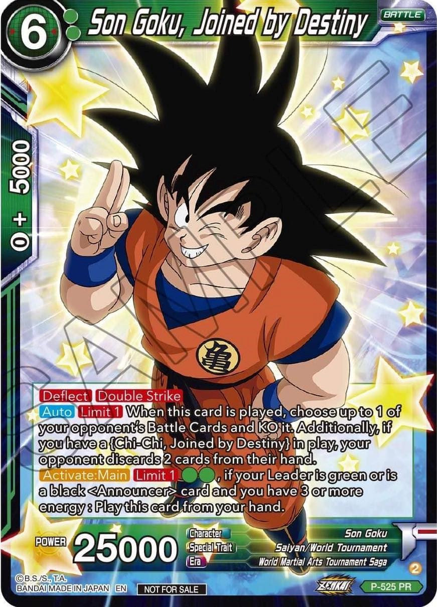 Son Goku, Joined by Destiny (Zenkai Series Tournament Pack Vol.5) (P-525) [Tournament Promotion Cards] | Nerdhalla Games