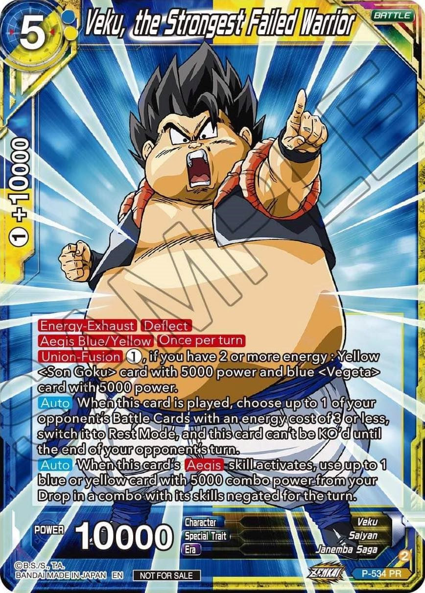 Veku, the Strongest Failed Warrior (Zenkai Series Tournament Pack Vol.5) (P-534) [Tournament Promotion Cards] | Nerdhalla Games