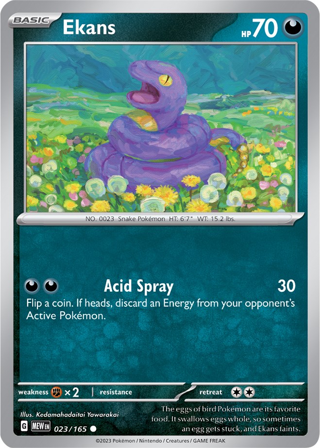 Ekans (023/165) [Scarlet & Violet: 151] | Nerdhalla Games