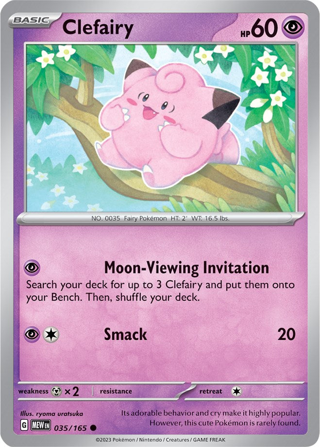 Clefairy (035/165) [Scarlet & Violet: 151] | Nerdhalla Games