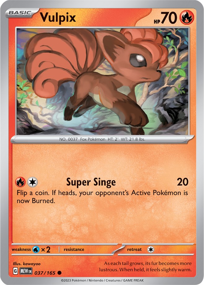 Vulpix (037/165) [Scarlet & Violet: 151] | Nerdhalla Games