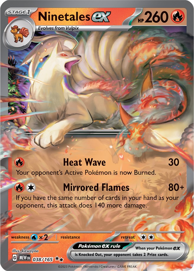 Ninetales ex (038/165) [Scarlet & Violet: 151] | Nerdhalla Games