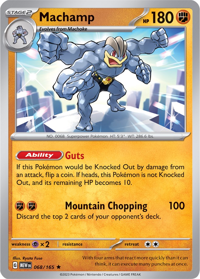 Machamp (068/165) [Scarlet & Violet 151] | Nerdhalla Games