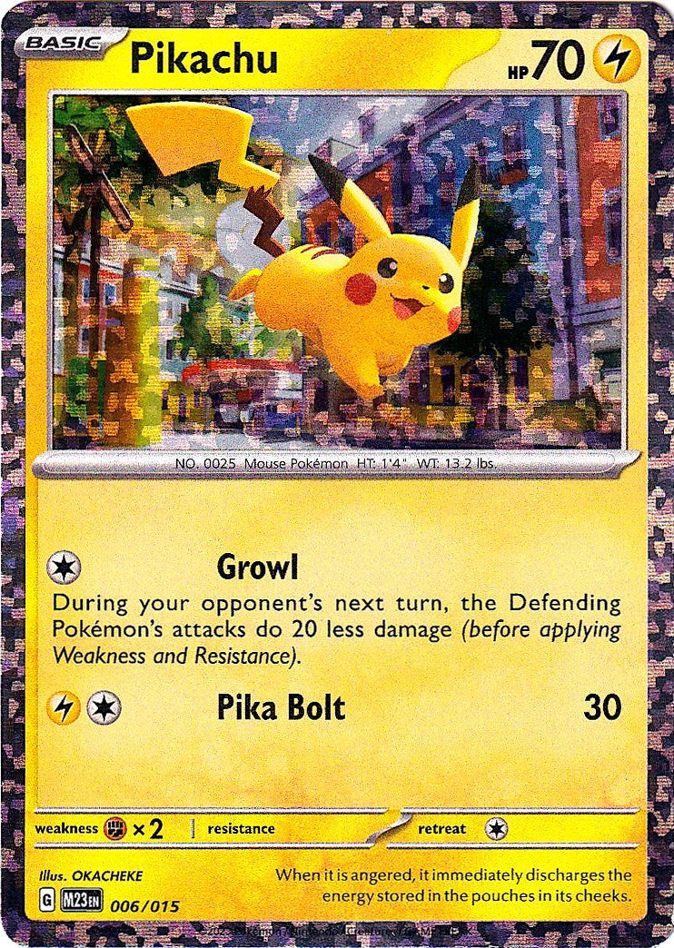 Pikachu (006/015) [McDonald's Promos: 2023 Collection] | Nerdhalla Games