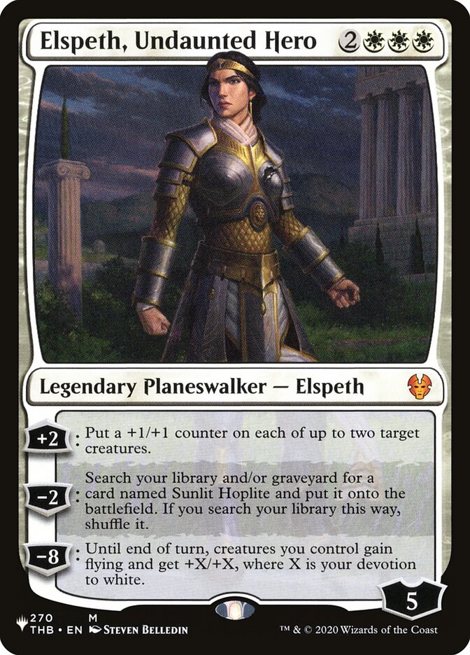 Elspeth, Undaunted Hero [The List] | Nerdhalla Games